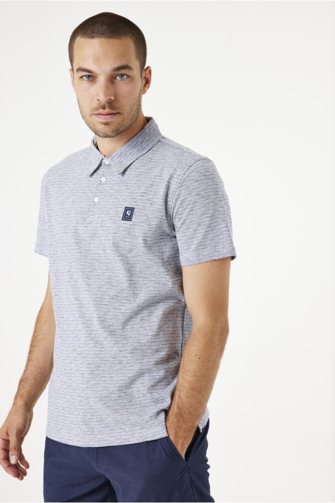 POLO E51222 2034 STRIPE BLUE